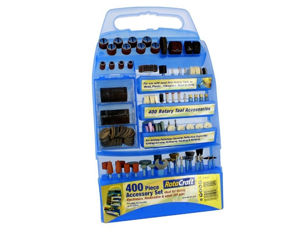Various Mini Accessories For Use With All Mini Rotary Modelling Tools (400 Pcs) - image 1