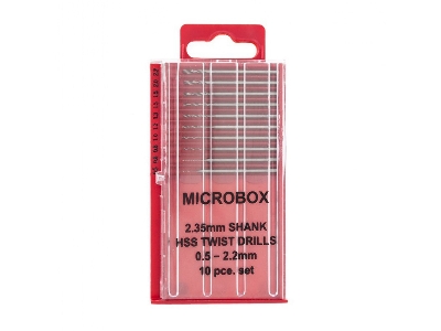 Microbox Drill Set 0,5 - 2,2 Mm (10 Pcs) - image 1