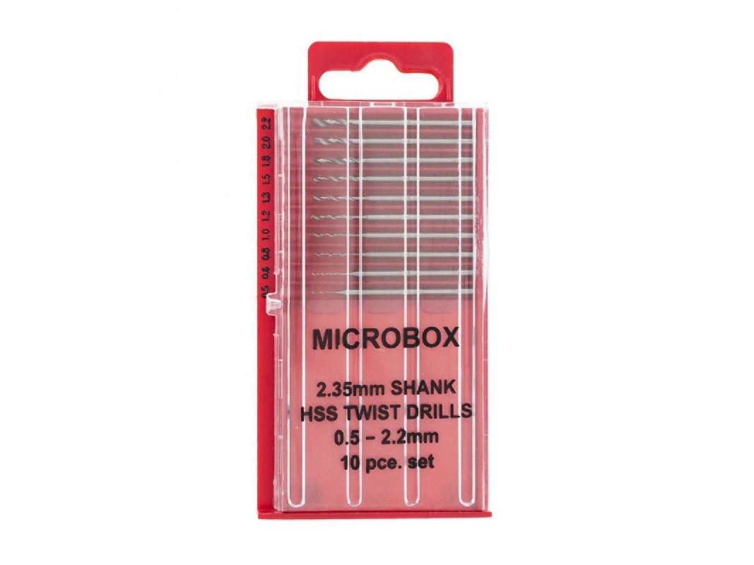 Microbox Drill Set 0,5 - 2,2 Mm (10 Pcs) - image 1