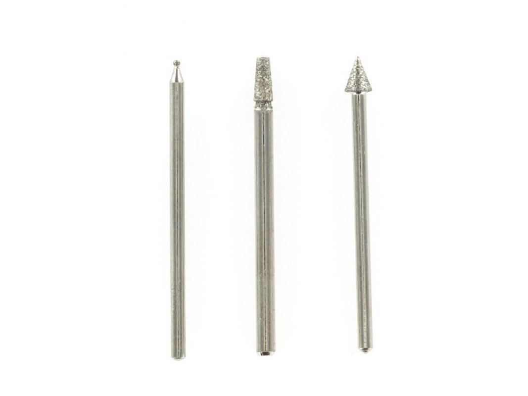 Diamond Burrs (Round) (3 Pcs) - image 1