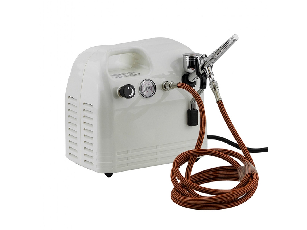 Sp66eu Retro Airbrush And Compressor Kit - image 1