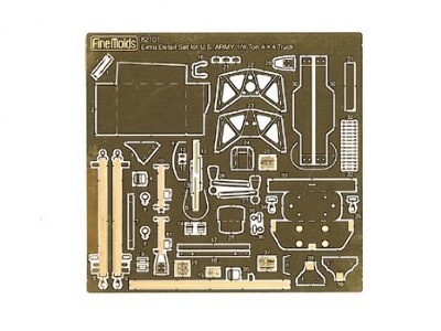 Us Army 1/4-ton 4x4 Truck Detail Up Parts - image 1