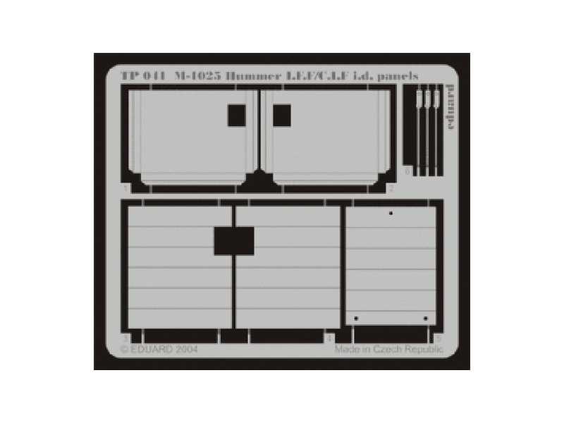 M-1025 I. F.F. /C. I.F.  i. d. panels 1/35 - Academy Minicraft - image 1