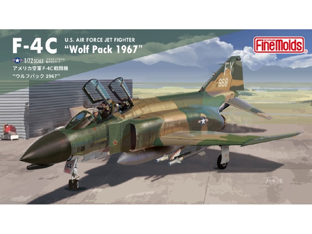 Mcdonnell Douglas F-4 C Phantom - Usaf "wolfpack 1967" - image 1