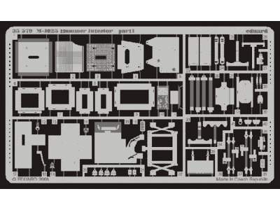 M-1025 interior 1/35 - Academy Minicraft - image 1