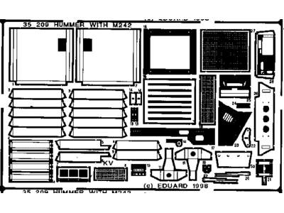 M-1025 / M-242 1/35 - Tamiya - image 1