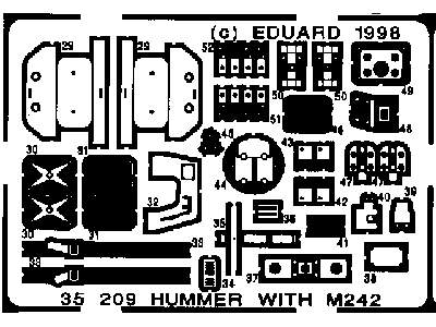 M-1025 / M-242 1/35 - Tamiya - image 3