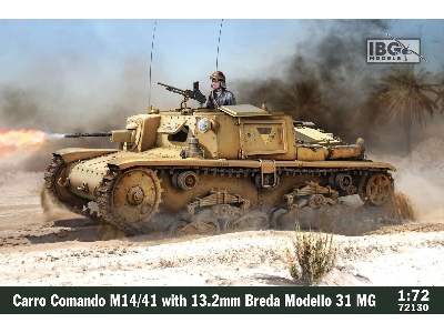 Carro Comando M14/41 With 13.2 Mm Breda Modello 31 Mg - image 1