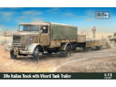 3ro Italian Truck With Viberti Tank Trailer - image 1