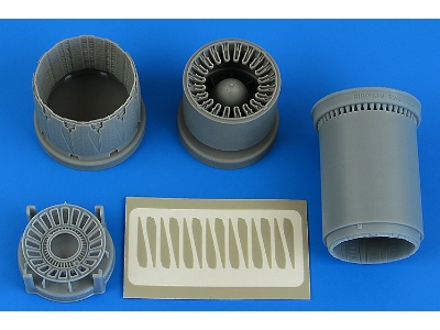 Lockheed Martin F-16 C/D Block 30/40/50/70 - Exhaust Nozzle Opnede (For Kinetic Gold Kits) - image 1