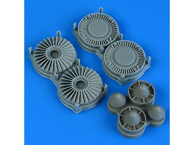 Lockheed S-3 Viking - Detailed Fan & Exhaust Turbine (For Italeri / Esci And Amt/Ertl Kits) - image 1