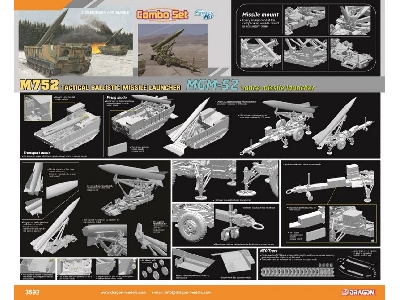 M752 Tactical Ballistic Missile Launcher And Mgm-52 Lance Missile Launcher (Combo Set) - image 2