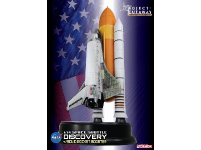 Space Shuttle Discovery With Solid Rocket Booster - image 1