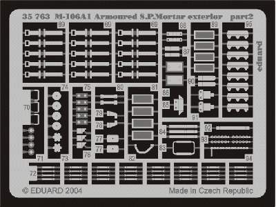 M-106A1 Armoured S. P.Mortar exterior 1/35 - Tamiya - image 3