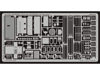 M-106A1 Armoured S. P.Mortar interior 1/35 - Tamiya - image 1