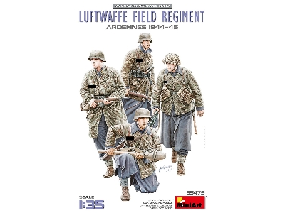 Luftwaffe Field Regiment - Ardennes 1944-1945 (4 Figures) - image 1