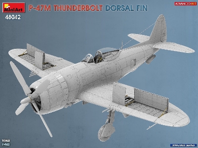 Republic P-47 M Thunderbolt - Dorsal Fin (Advanced Kit) - image 2