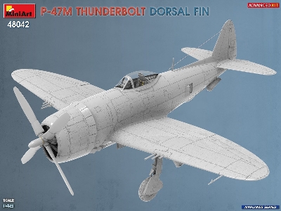 Republic P-47 M Thunderbolt - Dorsal Fin (Advanced Kit) - image 13