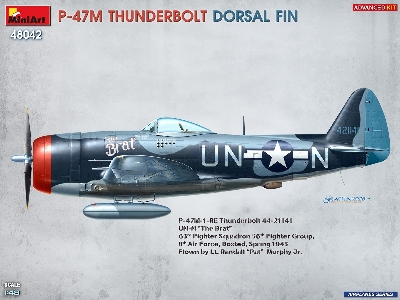 Republic P-47 M Thunderbolt - Dorsal Fin (Advanced Kit) - image 23