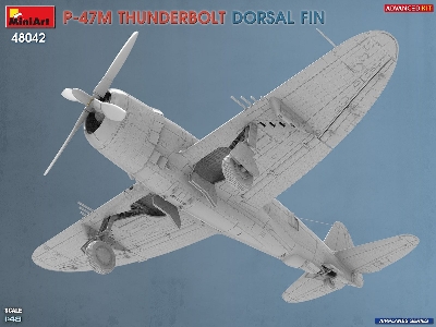 Republic P-47 M Thunderbolt - Dorsal Fin (Advanced Kit) - image 24