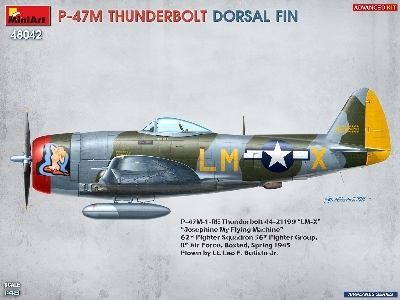 Republic P-47 M Thunderbolt - Dorsal Fin (Advanced Kit) - image 26