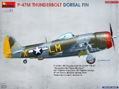 Republic P-47 M Thunderbolt - Dorsal Fin (Advanced Kit) - image 27