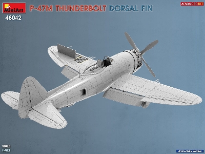 Republic P-47 M Thunderbolt - Dorsal Fin (Advanced Kit) - image 29