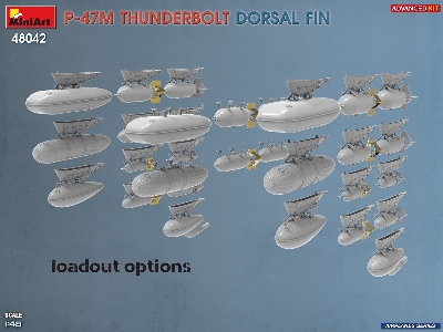 Republic P-47 M Thunderbolt - Dorsal Fin (Advanced Kit) - image 30