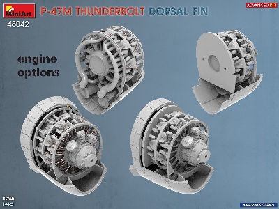 Republic P-47 M Thunderbolt - Dorsal Fin (Advanced Kit) - image 31