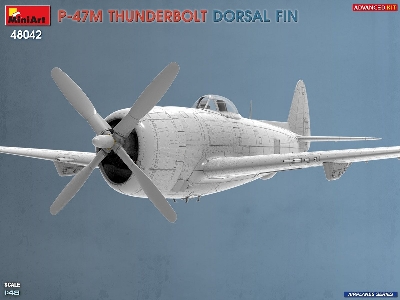 Republic P-47 M Thunderbolt - Dorsal Fin (Advanced Kit) - image 34