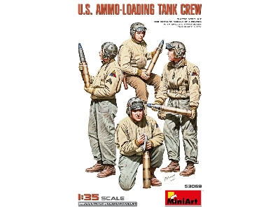Us Ammo-loading Tank Crew - 2nd Edition (4 Figures) - image 1