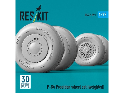 Boeing P-8 A Poseidon - Weighted Wheel Set (3d-printed) - image 3