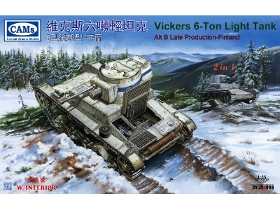 Vickers 6-ton Light Tank Alt B Late Production, Finland - image 1