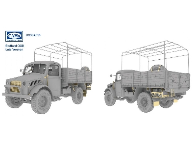 Bedford GS Lorry OXD Mk. I Early / Late Productionw/Interior - image 3