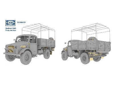 Bedford GS Lorry OXD Mk. I Early / Late Productionw/Interior - image 4