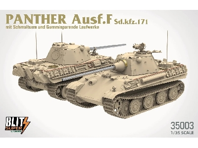 Panther Ausf. F Schmalturm w/ Rubber-Saving Steel Road Wheels - image 2