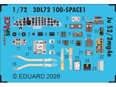 Junkers Ju 52/3mg4e - Space Set (For Airfix Kits) - image 1
