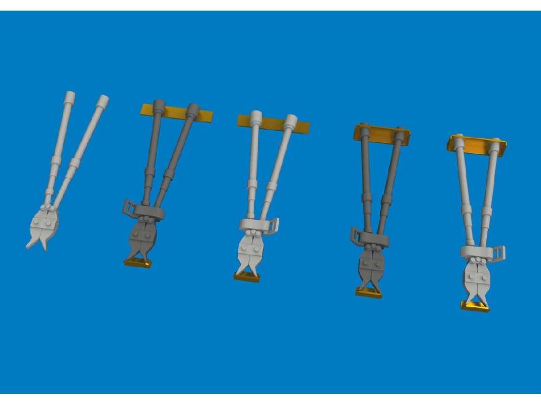 German Wwii Wire Cutters (5 Pcs / 3d-printed) - image 1