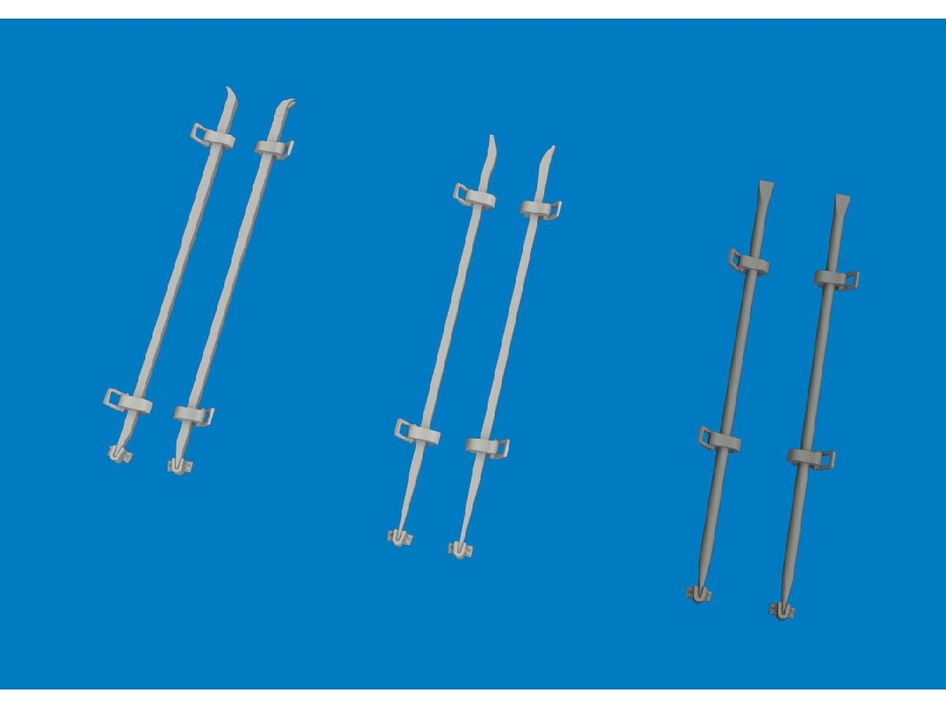 German Wwii Crowbars (3d-printed) - image 1