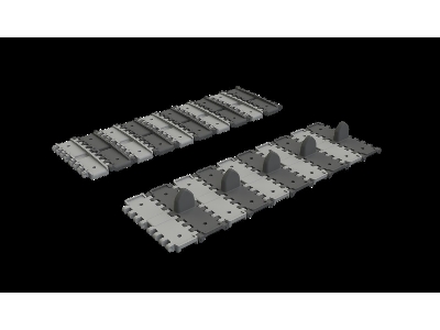 T-34 - 3d-printed Early Tracks Model 1940 (For Tamiya Kits) - image 1