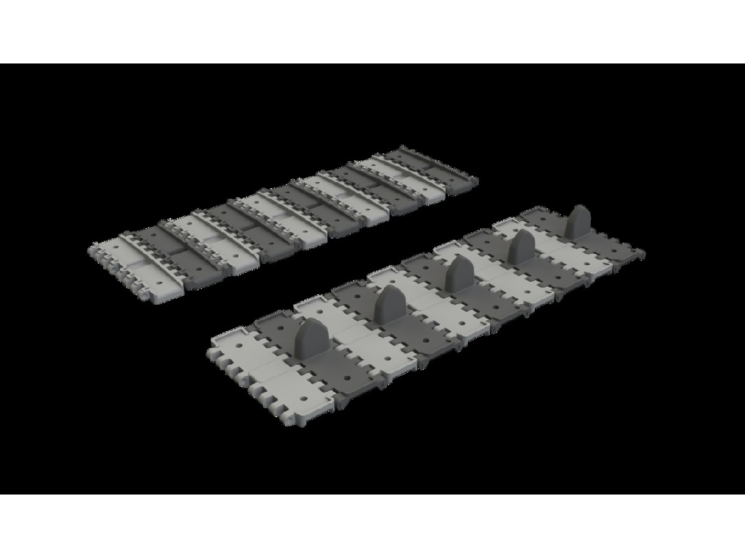 T-34 - 3d-printed Early Tracks Model 1940 (For Tamiya Kits) - image 1