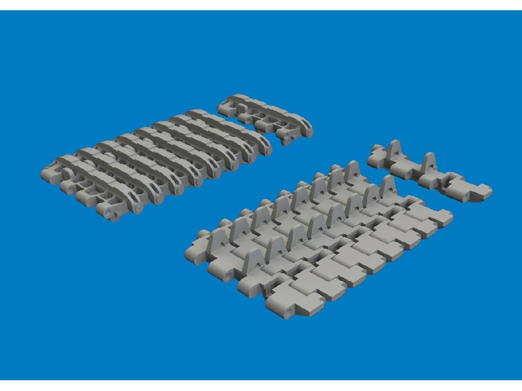 Tiger I Early - Tracks (For Tamiya Kits / 3d-printed) - image 1