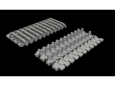 Tiger I - 3d-printed Late Tracks (For Tamiya Kits) - image 1