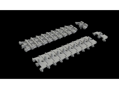 M18 Hellcat - Tracks (For Tamiya Kits / 3d-printed) - image 1