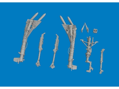Lockheed Martin F-35 A - Undercarriage Legs (For Tamia Kits / 3d-printed) - image 1