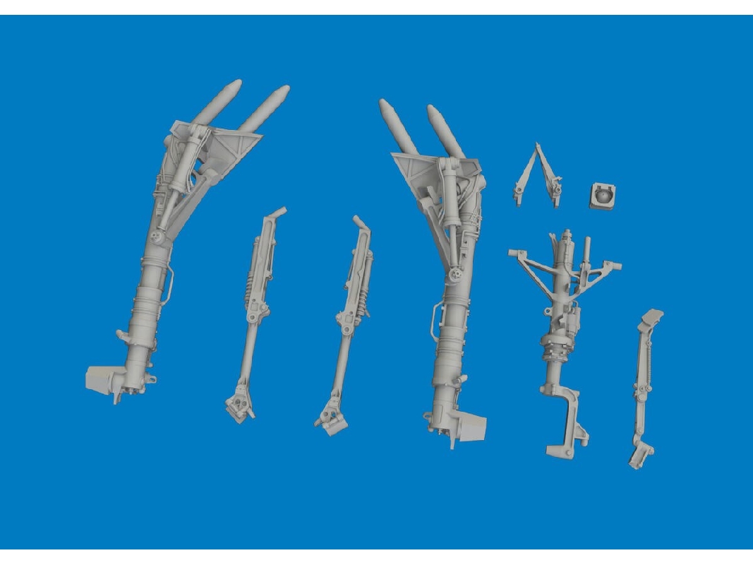 Lockheed Martin F-35 A - Undercarriage Legs (For Tamia Kits / 3d-printed) - image 1