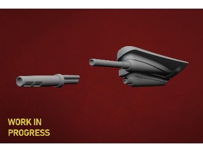 Mig-15 - Gun Barrels (For Eduard Kits / 3d-printed) - image 1