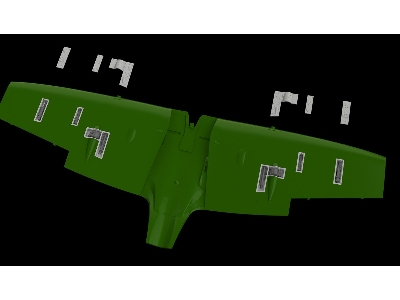 Supermarine Spitfire Mk.Vb - Gun Bays (For Eduard Kits / 3d-printed) - image 2
