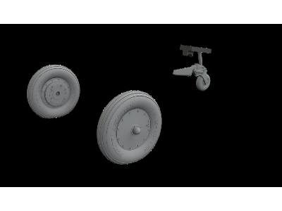 Junkers Ju-52 - Wheels (For Airfix Kits) - image 1