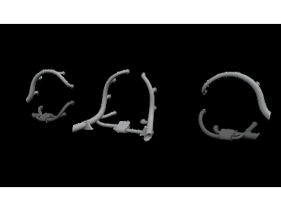 Junkers Ju-52 - Exhausts (For Airfix Kits / 3d-printed) - image 1